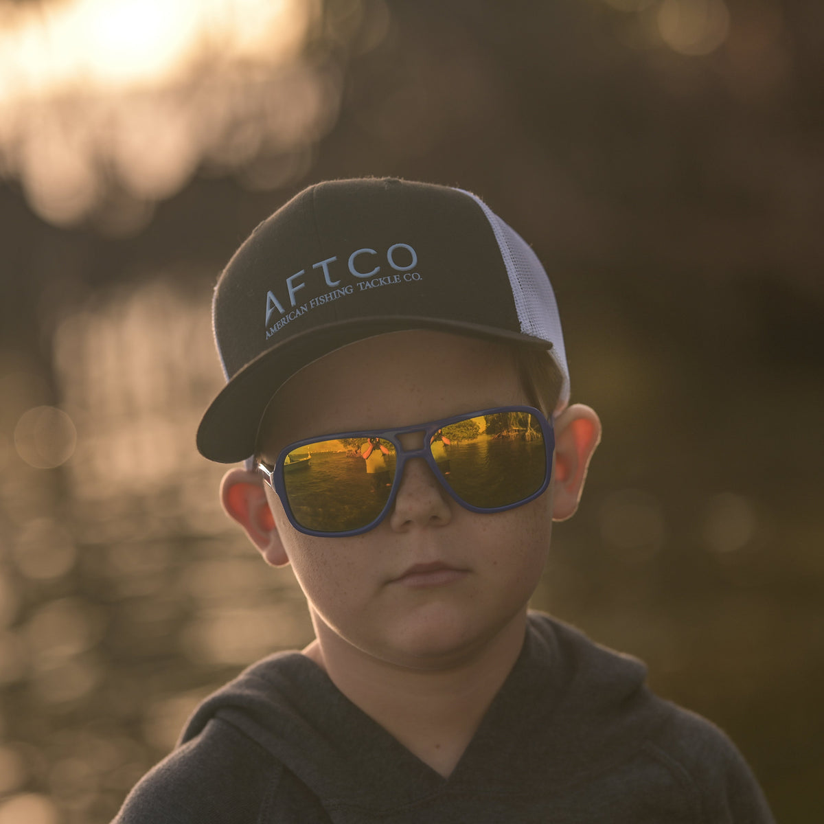 Kids AFTCO Youth Samurai Trucker Hat