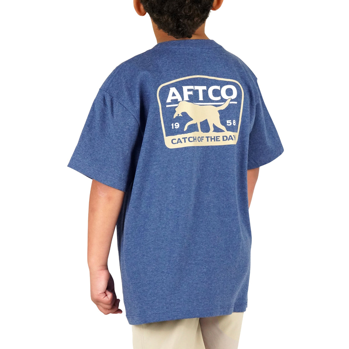 Kids AFTCO Youth Fetch SS T-Shirt