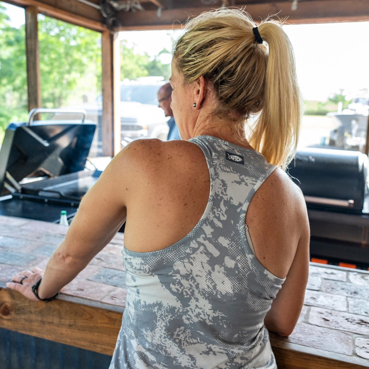 Womens AFTCO AFTCO Ocean Bound Women's Fishing Tank Top