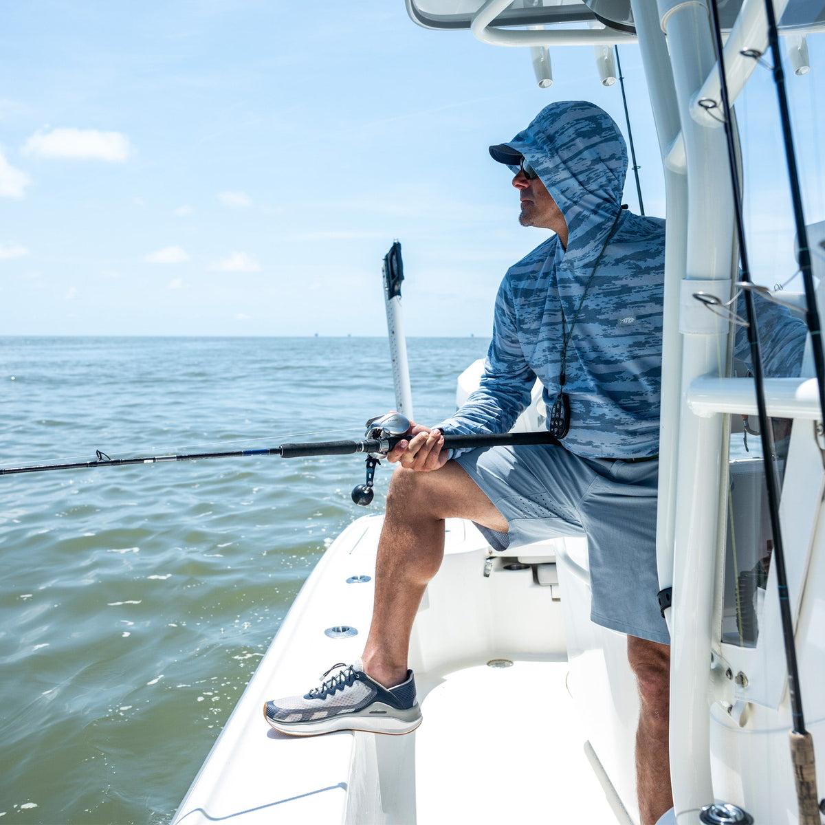 Mens AFTCO Pinnacle Fishing Shorts