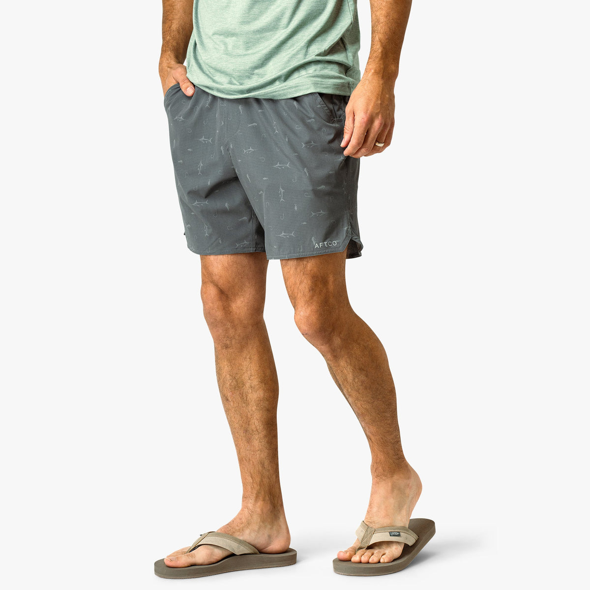 Mens AFTCO Swiftwater Volley Shorts