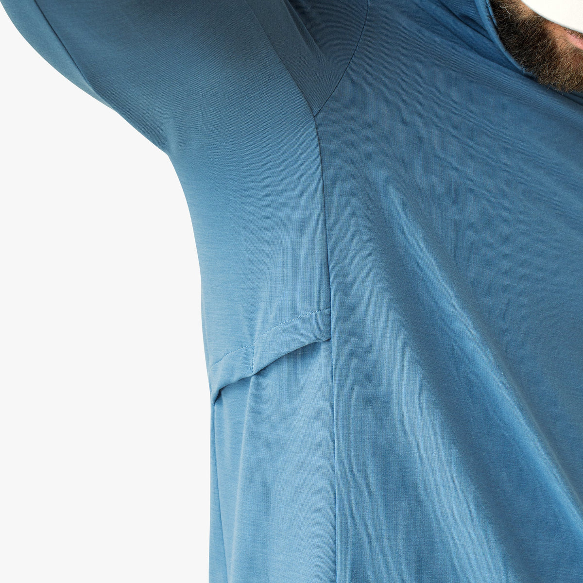 Mens AFTCO Tailwind Long Sleeve Hooded Sun Protection Shirt