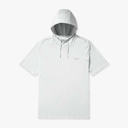 Mens AFTCO Samurai Short Sleeve Hooded Sun Protection Shirt