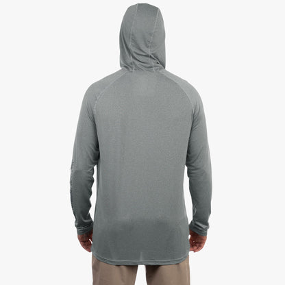 Mens AFTCO Samurai Long Sleeve Sun Protection Hoodie