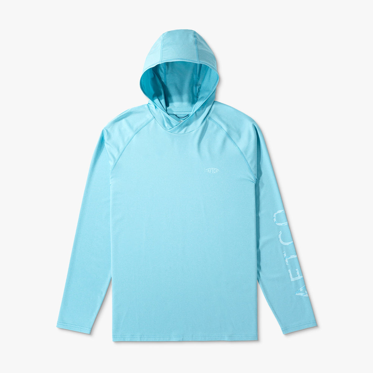 Mens AFTCO Samurai Long Sleeve Sun Protection Hoodie