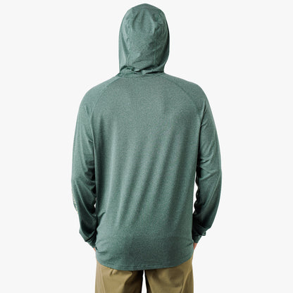 Mens AFTCO Samurai Long Sleeve Sun Protection Hoodie