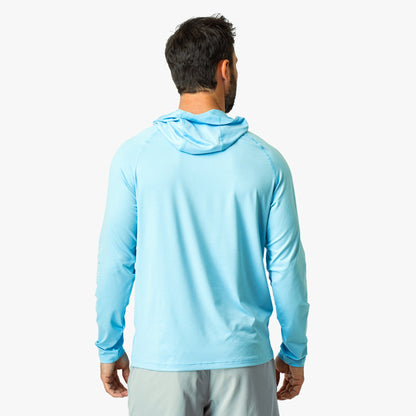 Mens AFTCO Samurai Long Sleeve Sun Protection Hoodie