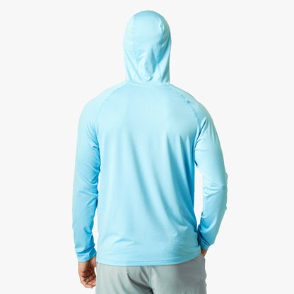 Mens AFTCO Samurai Long Sleeve Sun Protection Hoodie