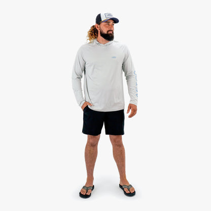 Mens AFTCO Samurai Long Sleeve Sun Protection Hoodie