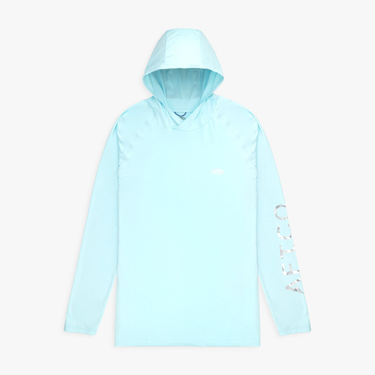 Mens AFTCO Samurai Long Sleeve Sun Protection Hoodie