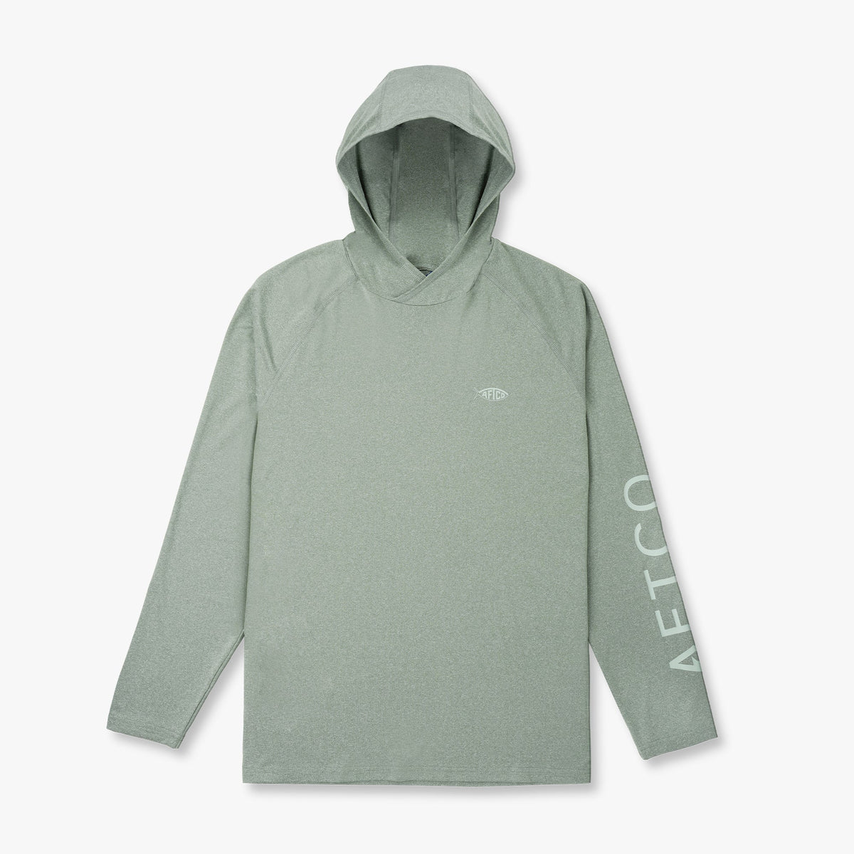 Mens AFTCO Samurai Long Sleeve Sun Protection Hoodie
