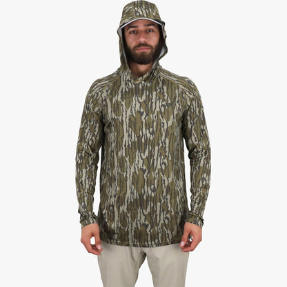 Mens AFTCO Mossy Oak® Camo Performance Hood