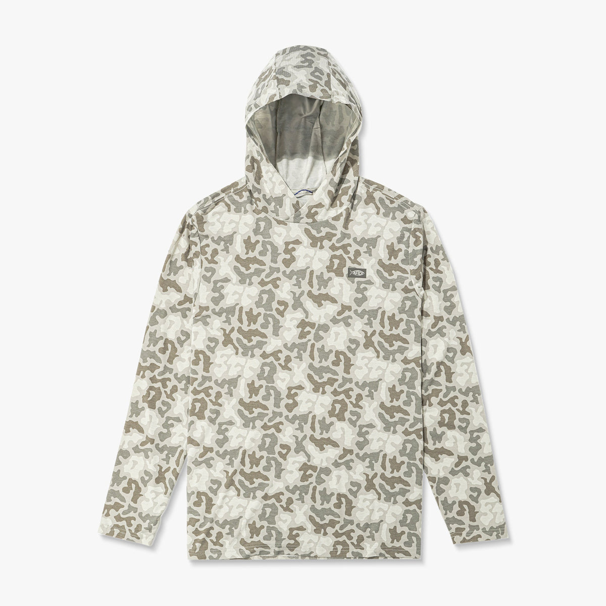 Mens AFTCO Ocean Bound Hooded Performance Shirt