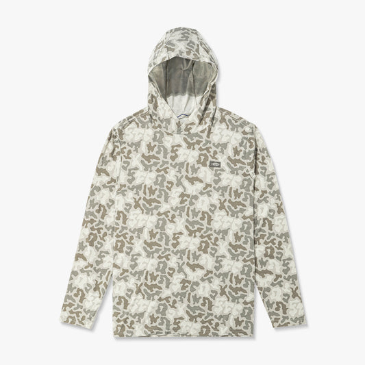 Mens AFTCO Ocean Bound Hooded Performance Shirt