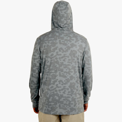 Mens AFTCO Ocean Bound Hooded Performance Shirt