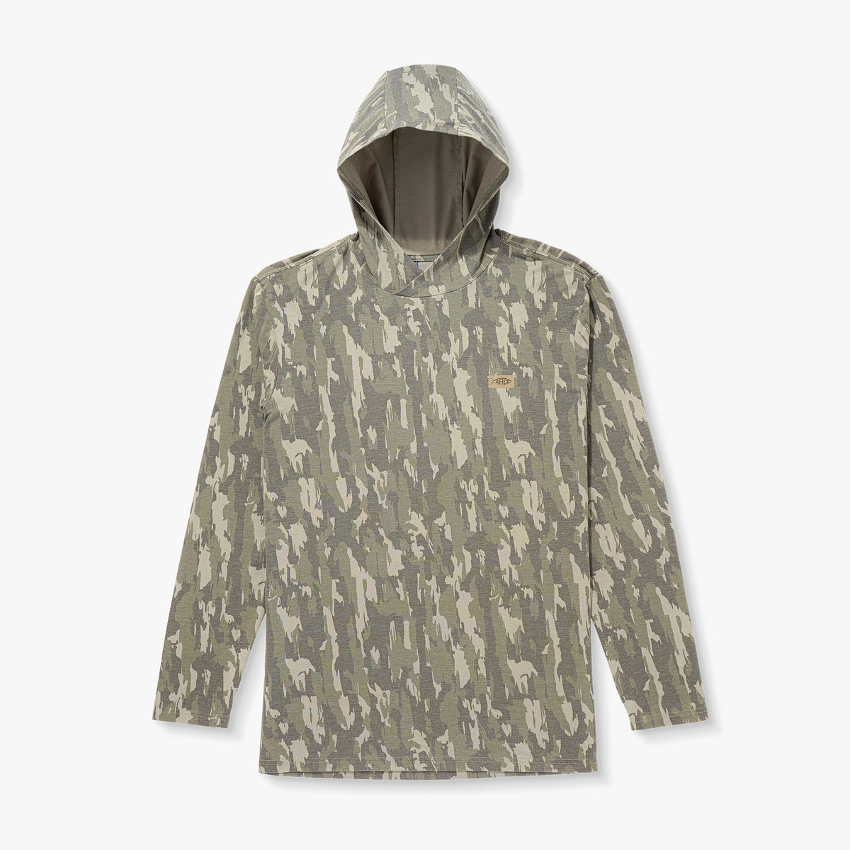 Mens AFTCO Ocean Bound Hooded Performance Shirt