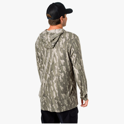 Mens AFTCO Ocean Bound Hooded Performance Shirt