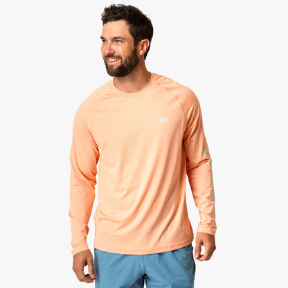 Mens AFTCO Men's Long Sleeve Sun Protection Shirt - Samurai by AFTCO