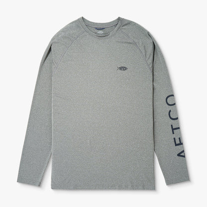 Mens AFTCO Men's Long Sleeve Sun Protection Shirt - Samurai by AFTCO