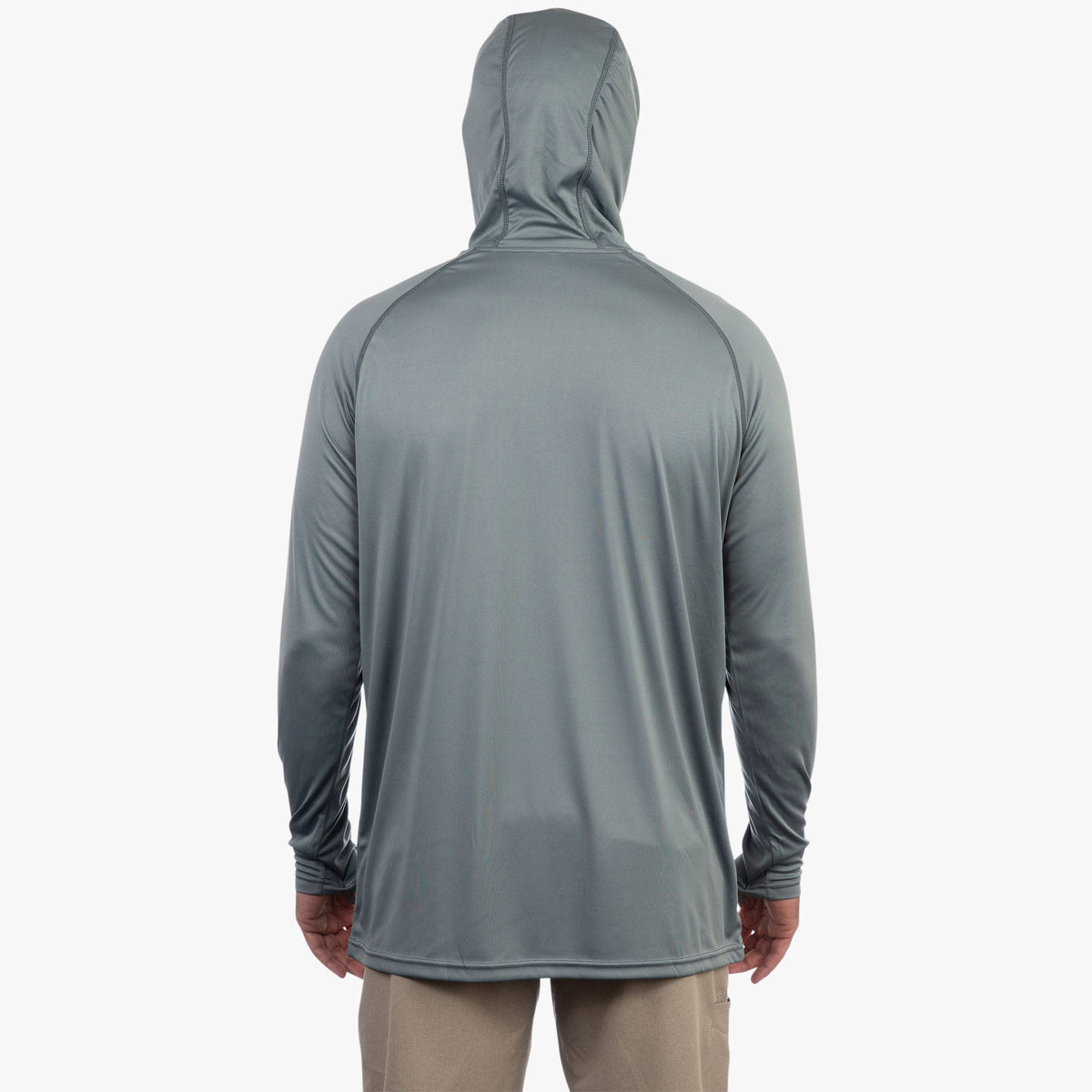 Mens AFTCO Jason Christie's Hooded LS Bass Fishing Performance Shirt