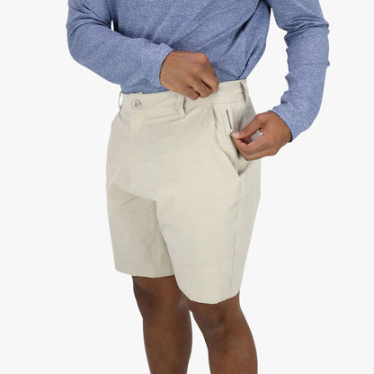 Mens AFTCO 365 Hybrid Stretch Chino Fishing Shorts