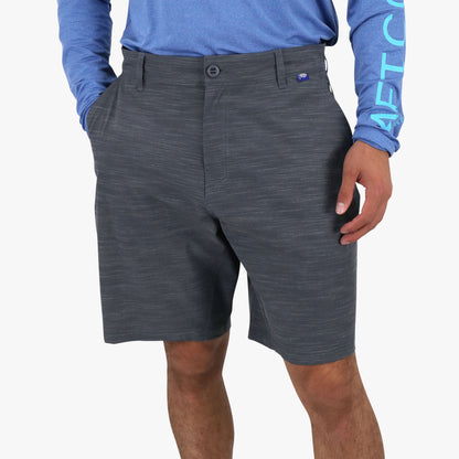 Mens AFTCO 365 Hybrid Stretch Chino Fishing Shorts