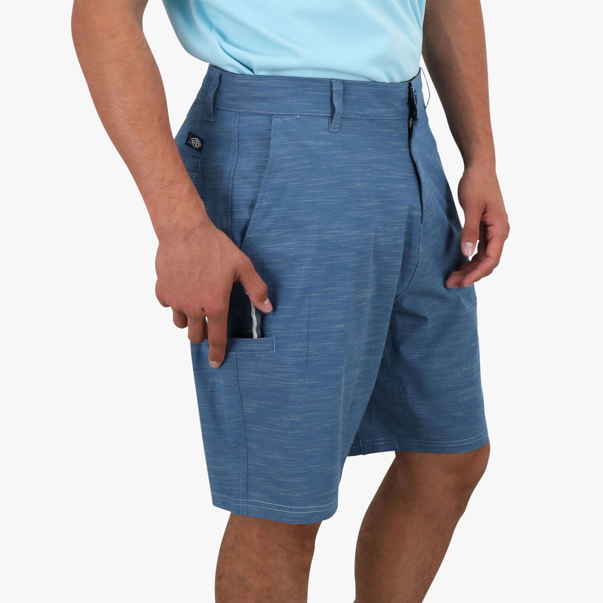 Mens AFTCO 365 Hybrid Stretch Chino Fishing Shorts
