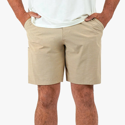 Mens AFTCO 365 Hybrid Stretch Chino Fishing Shorts