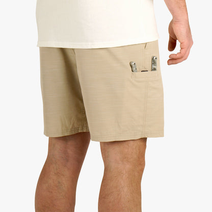 Mens AFTCO 365 Hybrid Stretch Chino Fishing Shorts