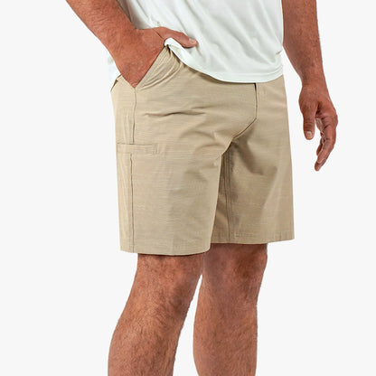 Mens AFTCO 365 Hybrid Stretch Chino Fishing Shorts