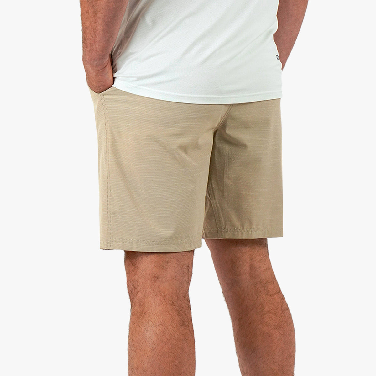 Mens AFTCO 365 Hybrid Stretch Chino Fishing Shorts