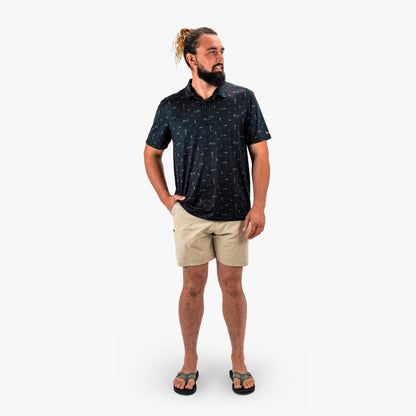 Mens AFTCO 365 Hybrid Stretch Chino Fishing Shorts