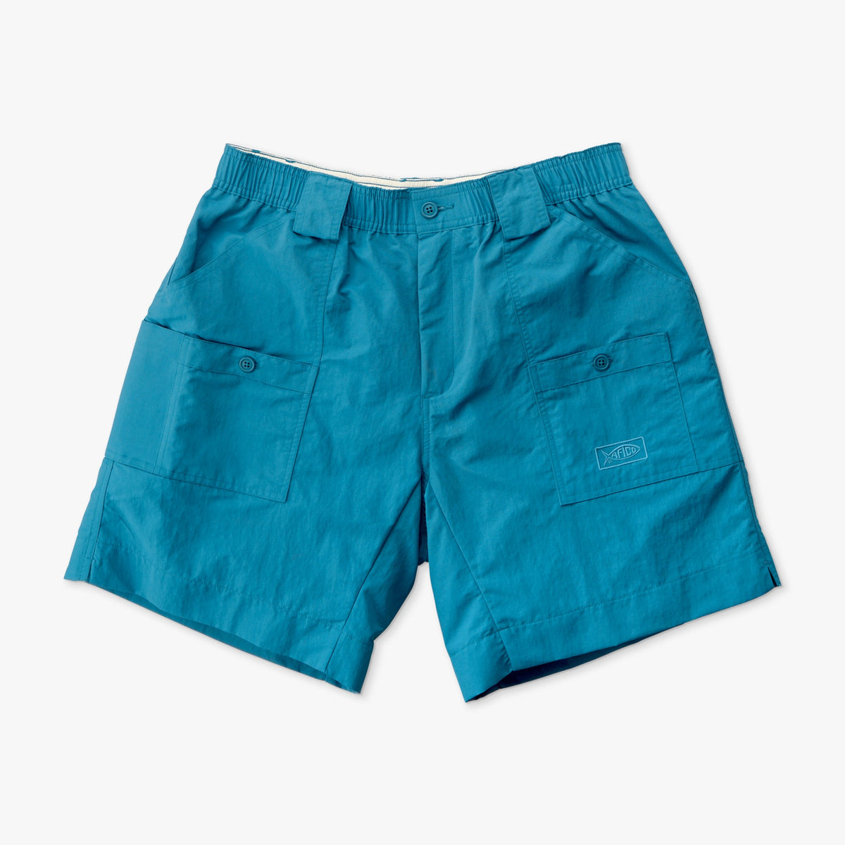 Mens AFTCO Original Mens Fishing Shorts Long - Classic Colors - AFTCO