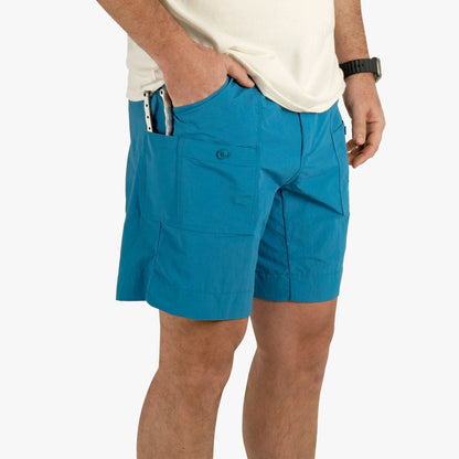 Mens AFTCO Original Mens Fishing Shorts Long - Classic Colors - AFTCO