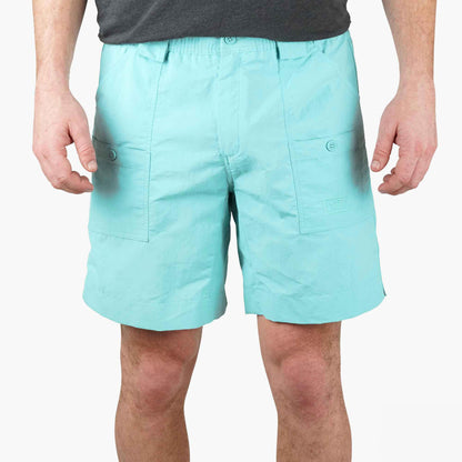 Mens AFTCO Original Mens Fishing Shorts Long - Classic Colors - AFTCO