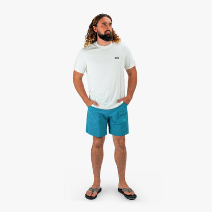 Mens AFTCO Original Mens Fishing Shorts Long - Classic Colors - AFTCO