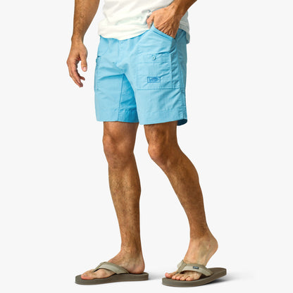 Mens AFTCO Original Mens Fishing Shorts Long - Classic Colors - AFTCO