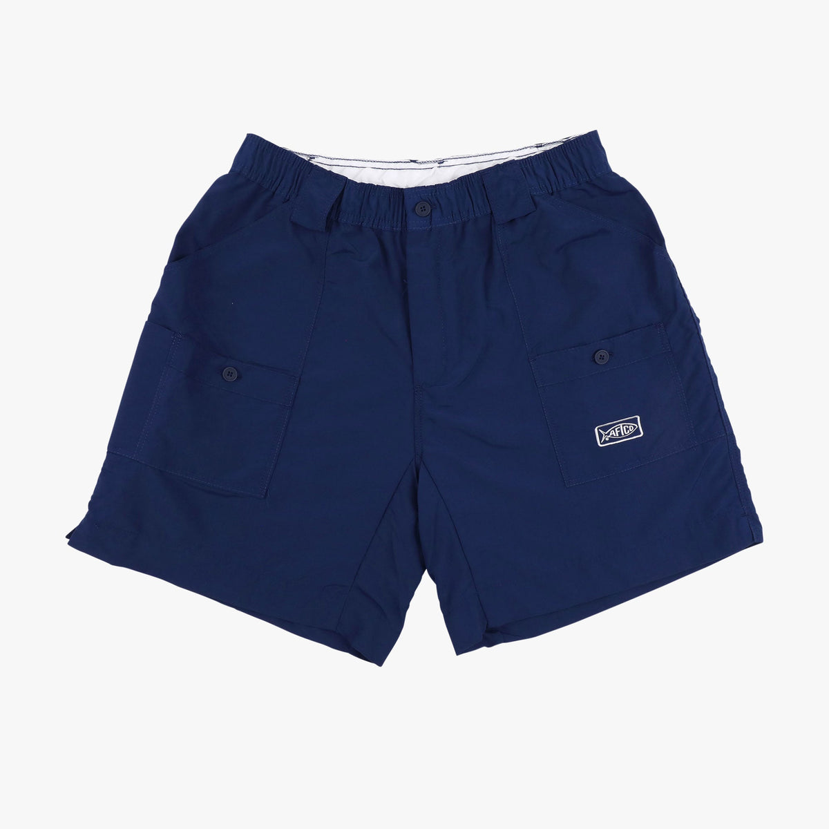 Mens AFTCO Original Mens Fishing Shorts Long - Classic Colors - AFTCO