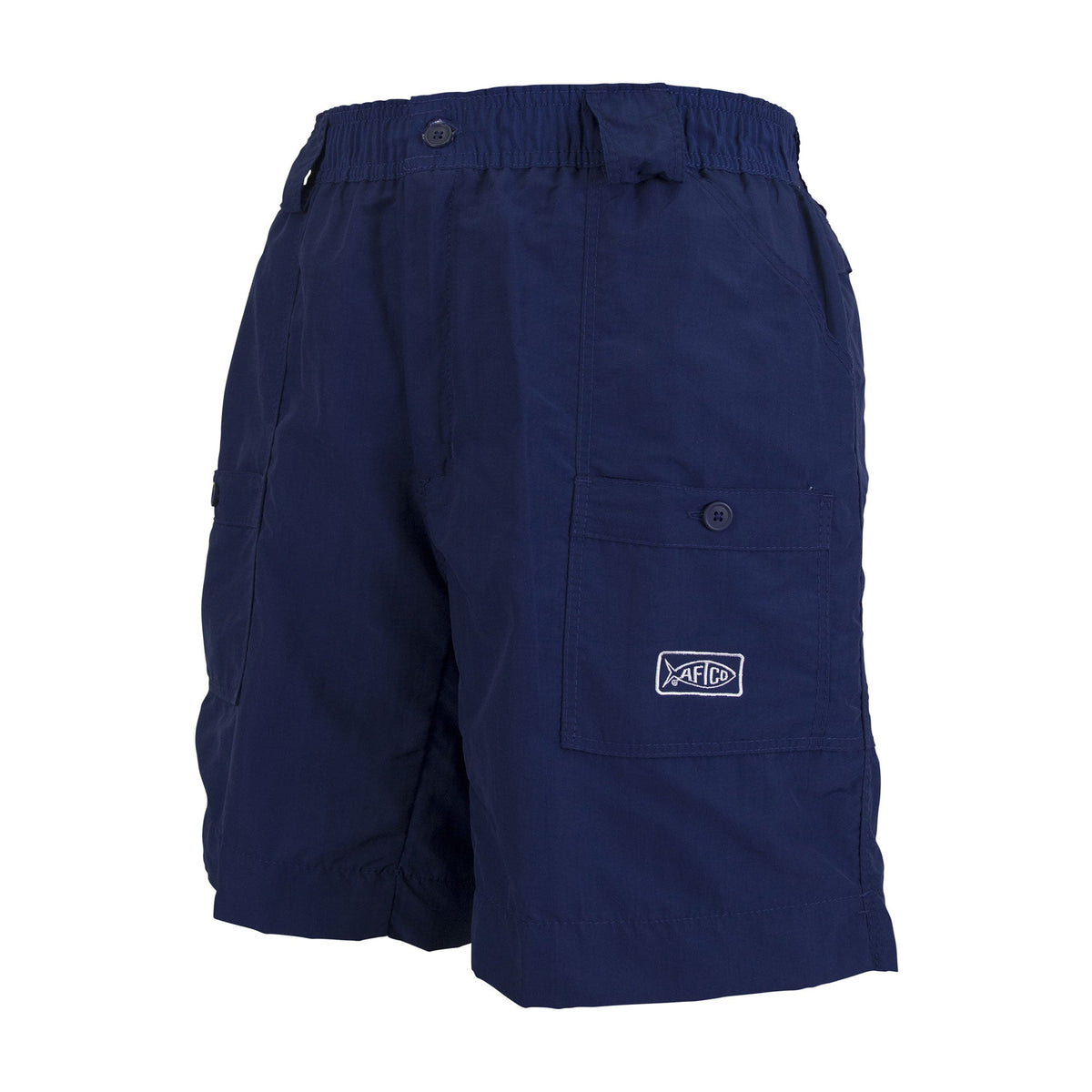 Mens AFTCO Original Mens Fishing Shorts Long - Classic Colors - AFTCO