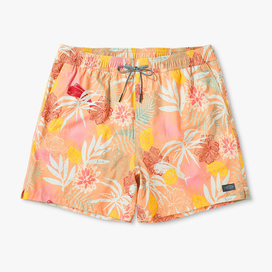Mens AFTCO Strike Printed Swim Trunks