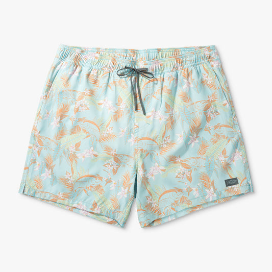 Mens AFTCO Strike Printed Swim Trunks