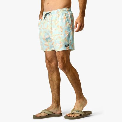 Mens AFTCO Strike Printed Swim Trunks