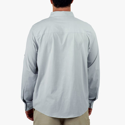 Mens AFTCO Air-O Mesh LS Fishing Button Up Shirts