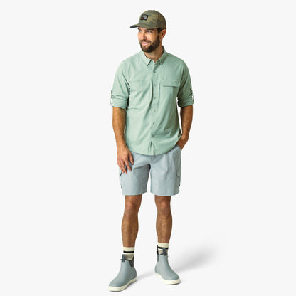 Mens AFTCO Air-O Mesh LS Fishing Button Up Shirts