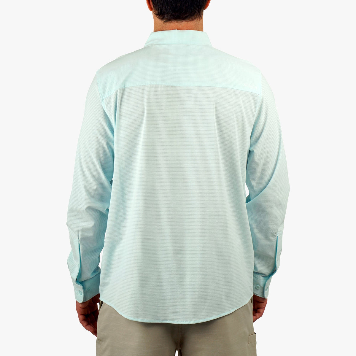 Mens AFTCO Air-O Mesh LS Fishing Button Up Shirts