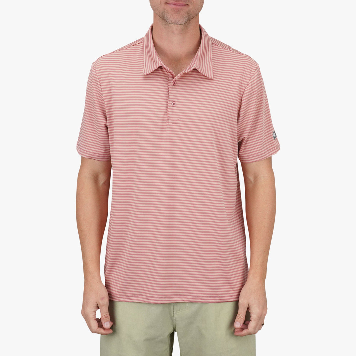 Mens AFTCO Link Performance Polo