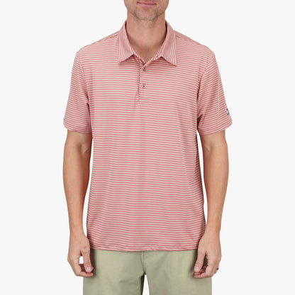 Mens AFTCO Link Performance Polo