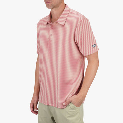 Mens AFTCO Link Performance Polo