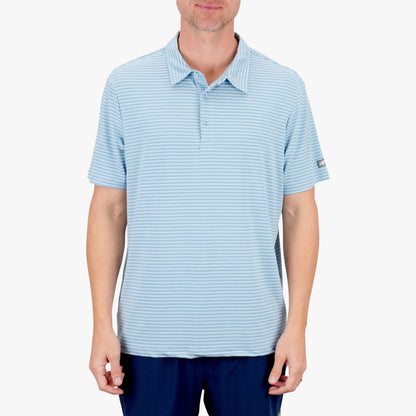 Mens AFTCO Link Performance Polo