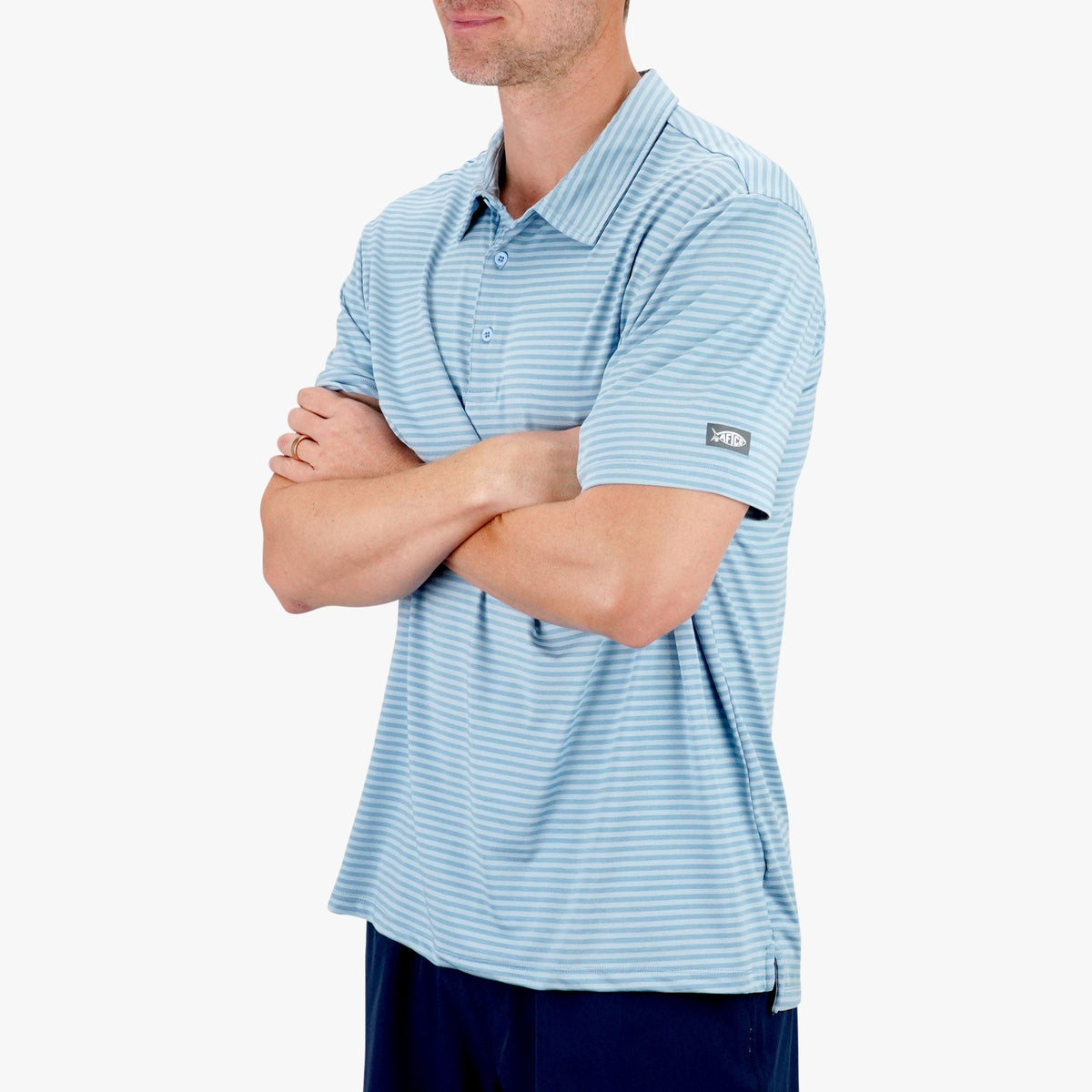 Mens AFTCO Link Performance Polo
